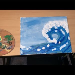 Wave painting